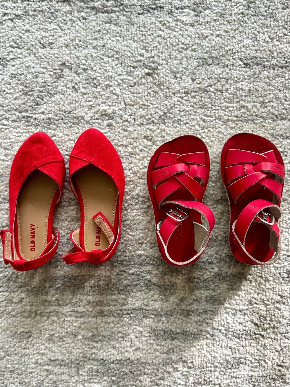 KIDS: saltwater + old navy shoes